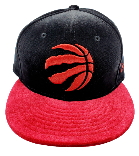 MEN'S TORONTO RAPTORS 950 RED ON BLACK VELOUR HAT