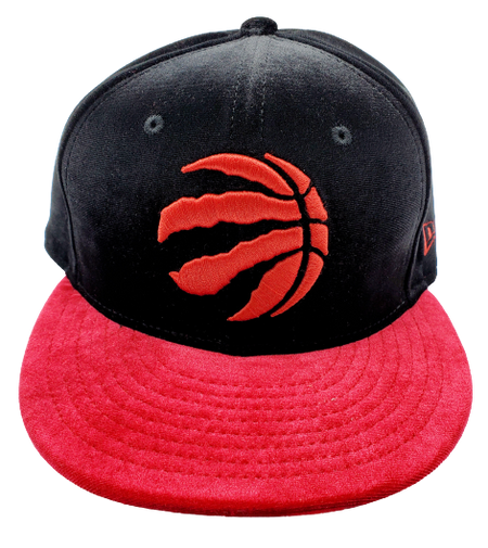 MEN'S TORONTO RAPTORS 950 RED ON BLACK VELOUR HAT