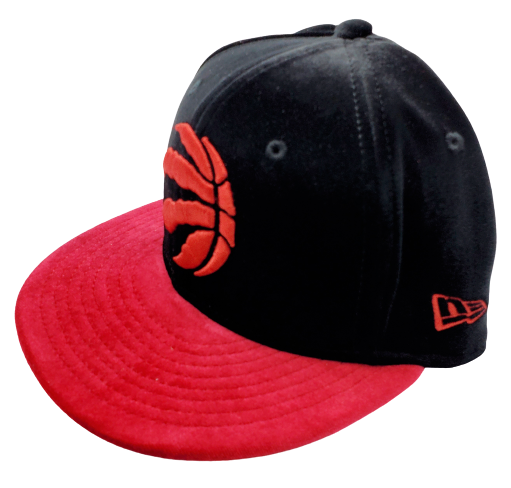 MEN'S TORONTO RAPTORS 950 RED ON BLACK VELOUR HAT