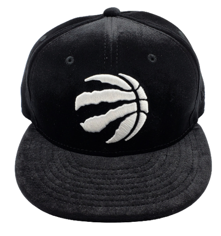 MEN'S TORONTO RAPTORS 950 WHITE LOGO ON BLACK VELOUR HAT