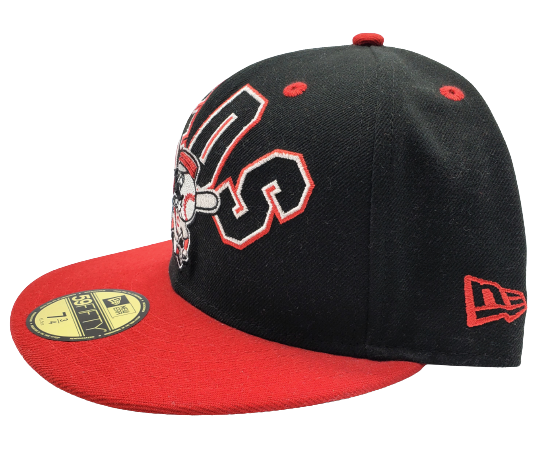 MEN'S 5950 CINRED RED/BLACK FITTED HAT