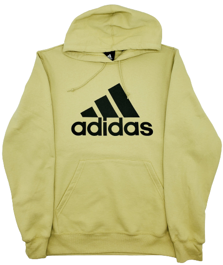 ADIDAS 3 STRIPE PULLOVER HOODIE SAND