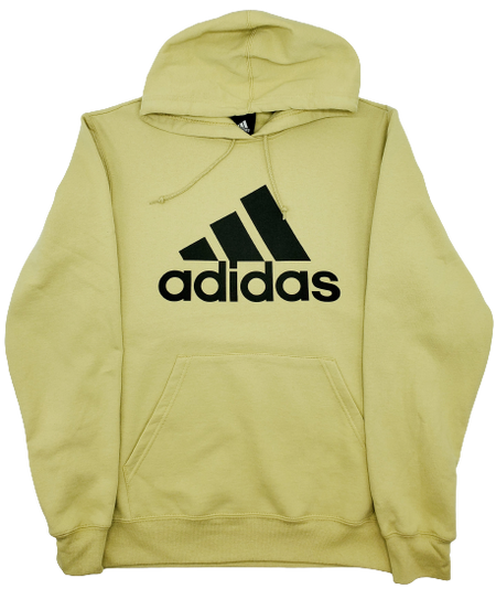 ADIDAS 3 STRIPE PULLOVER HOODIE SAND