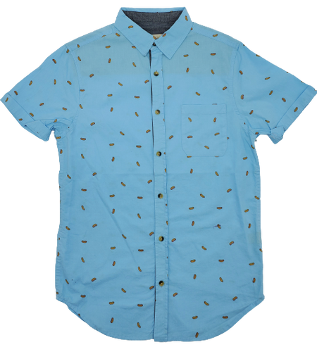 STRAIGHT FADED PRINTED SHIRT