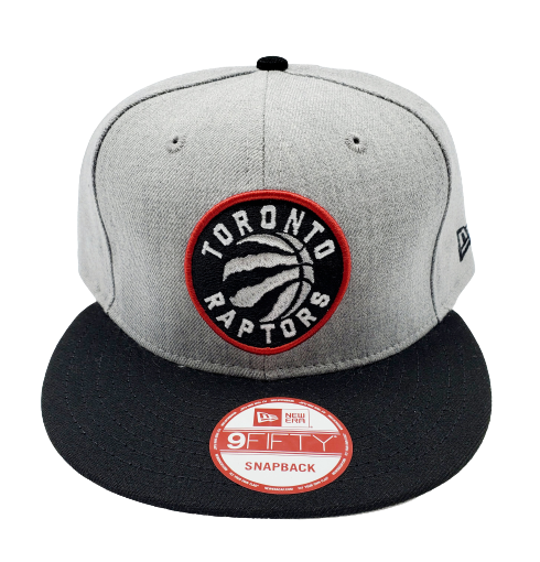 MEN'S 950 TORONTO GREY WITH BLACK BRIM SNAPBACK HAT