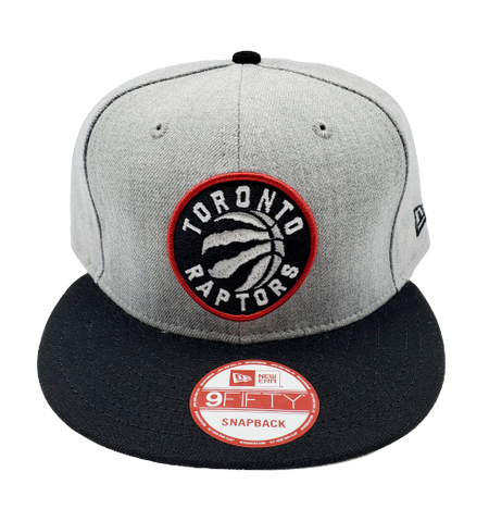 MEN'S 950 TORONTO GREY WITH BLACK BRIM SNAPBACK HAT