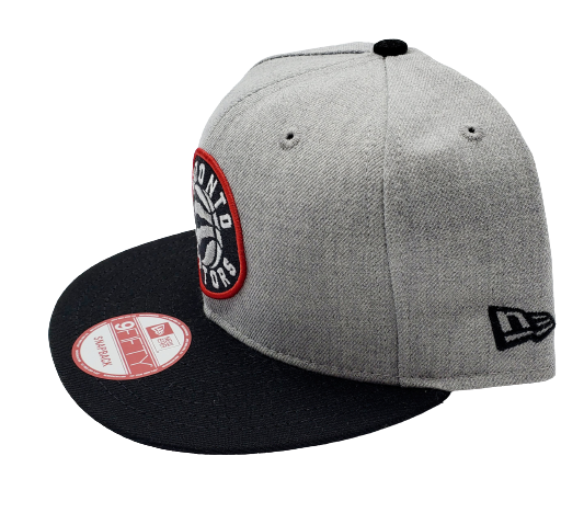 MEN'S 950 TORONTO GREY WITH BLACK BRIM SNAPBACK HAT