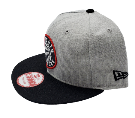 MEN'S 950 TORONTO GREY WITH BLACK BRIM SNAPBACK HAT