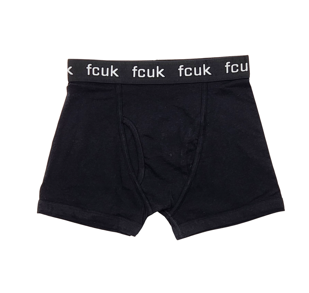 FRENCH CONNECTION BOXERS PACK (BLACK)