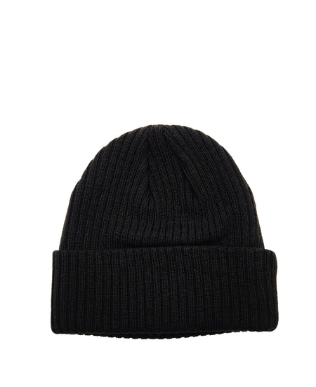 PUMA RIBBED CUFF BEANIE (BLACK)