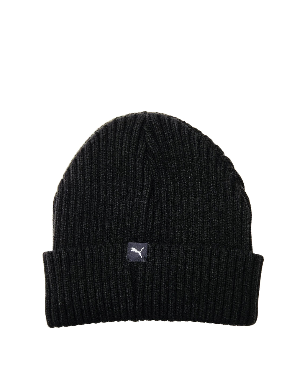 PUMA FAIRVIEW RIBBED CUFF BEANIE (BLACK)