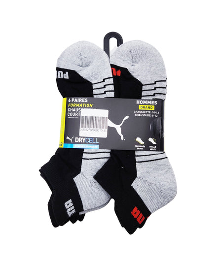 PUMA 6PACK MEN 1/2 TERRY LOW CUT SOCKS