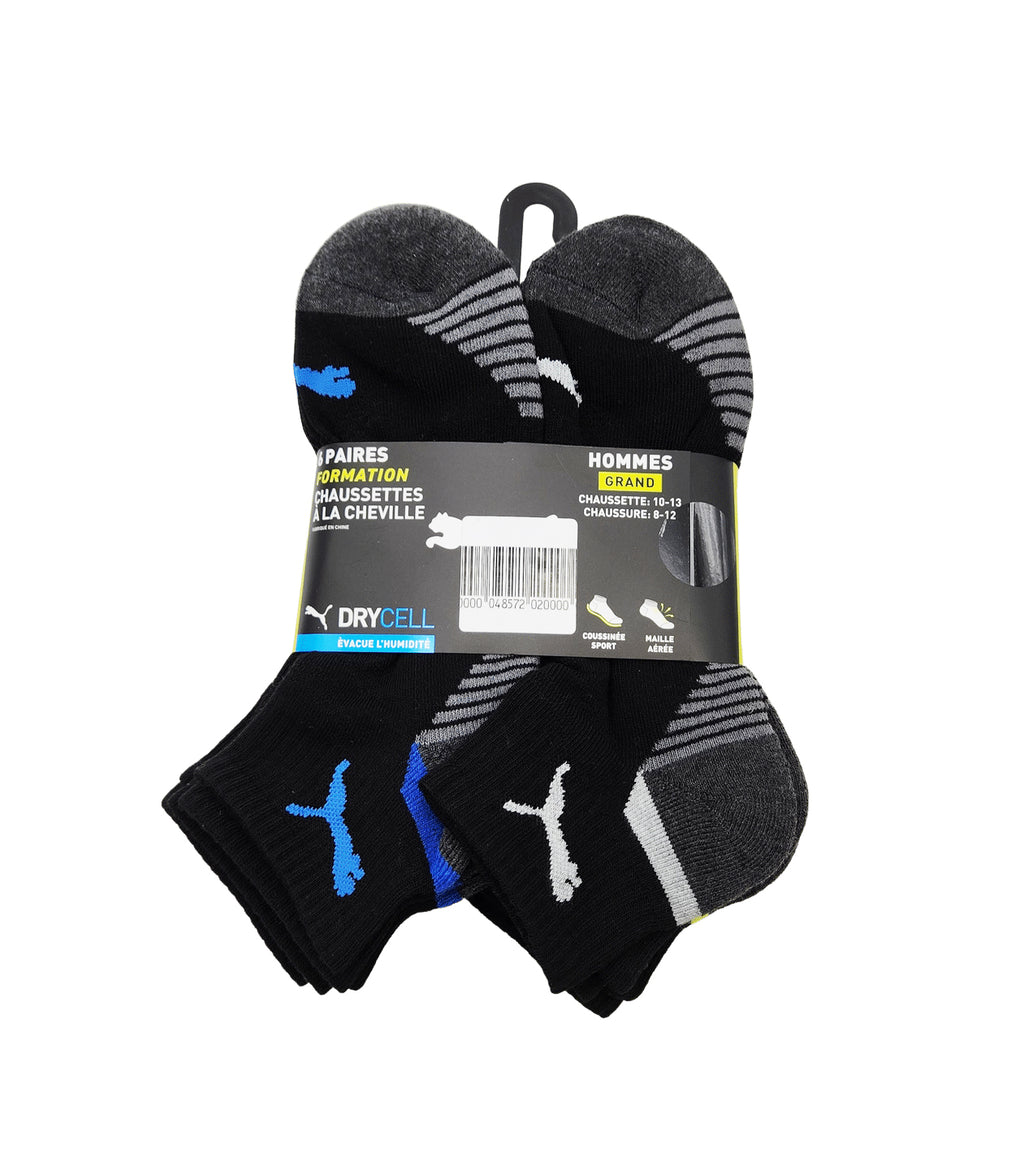 PUMA 6PACK MEN 1/2 TERRY QUARTER SOCKS