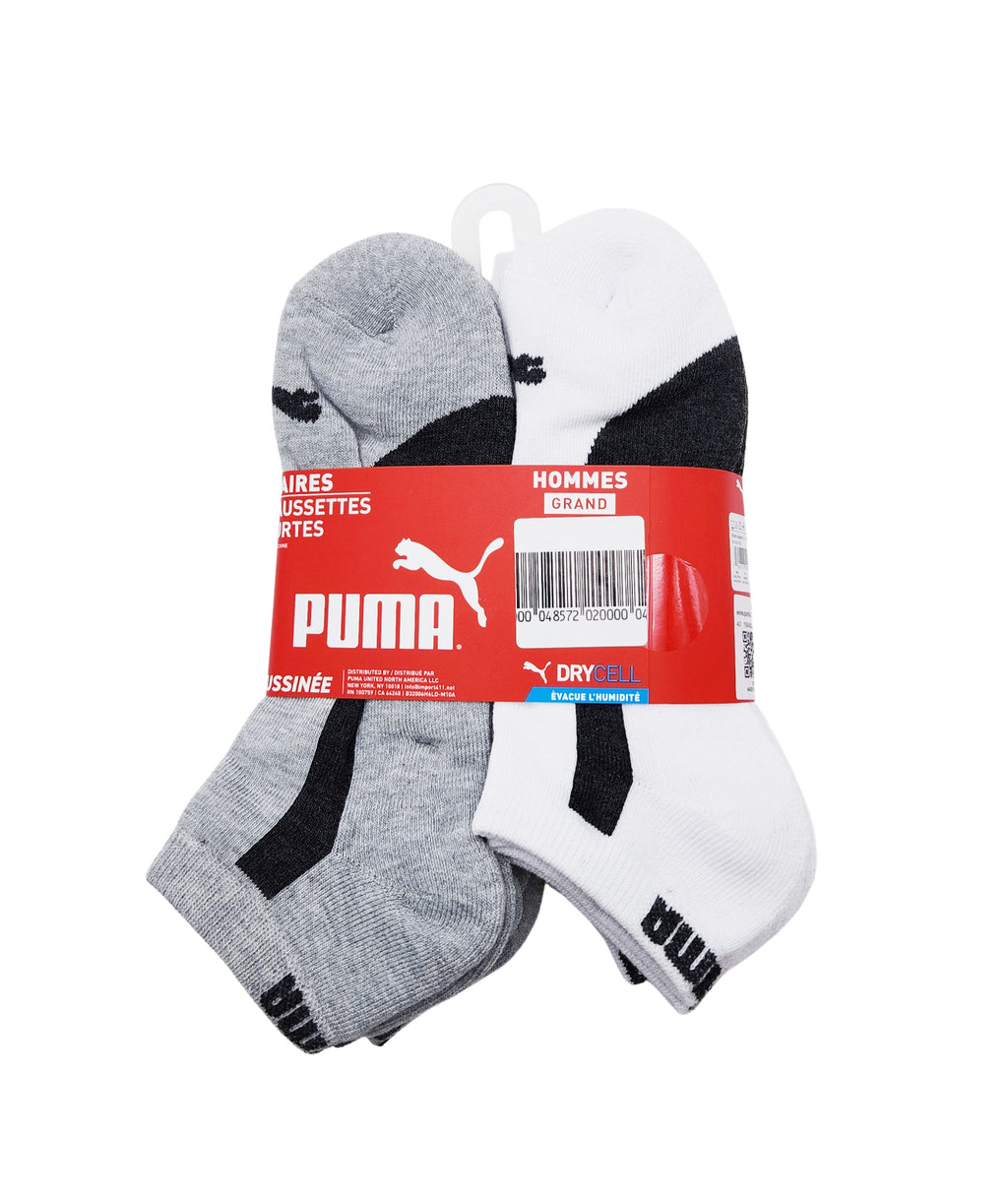 PUMA 6PACK MEN 1/2 TERRY LOW CUT SOCKS