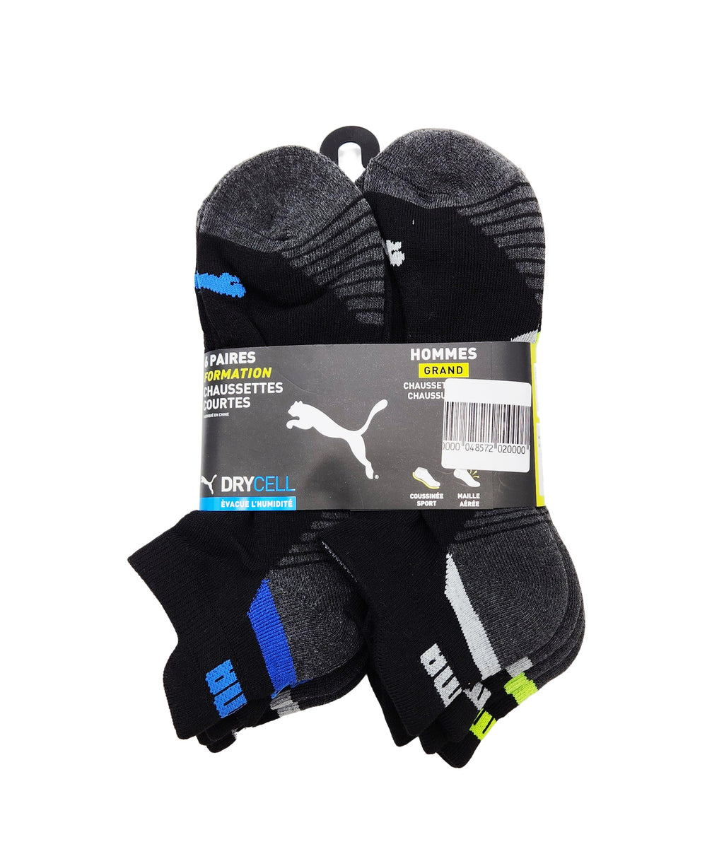 PUMA 6PACK MEN 1/2 TERRY LOW CUT SOCKS