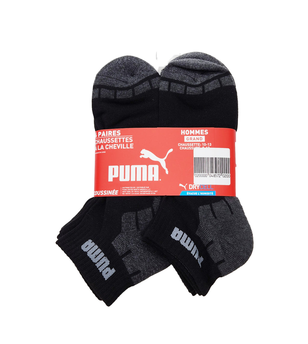 PUMA 6PACK MEN 1/2 TERRY QUARTER SOCKS