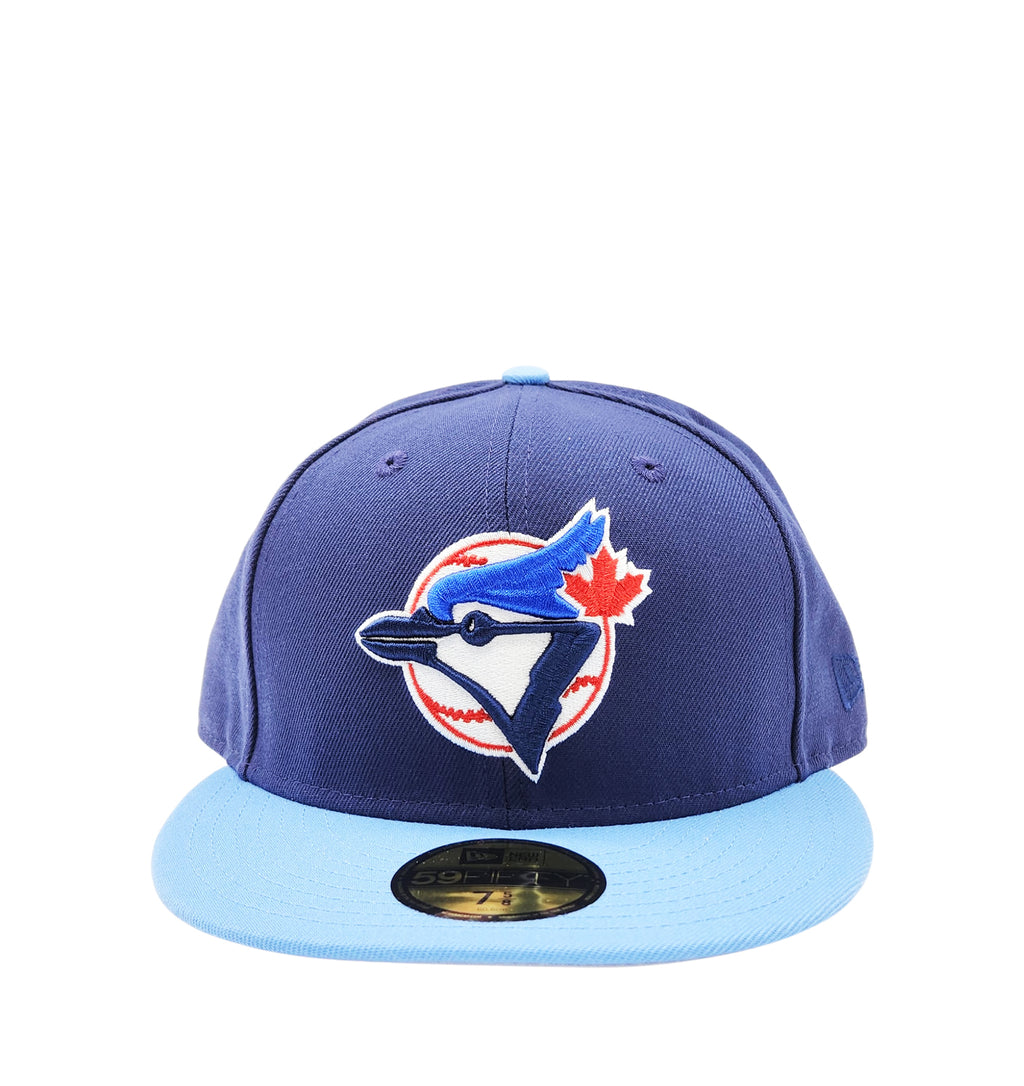 MEN'S 5950 BLUE JAYS LIGHT NAVY STEEL BLUE FITTED HAT