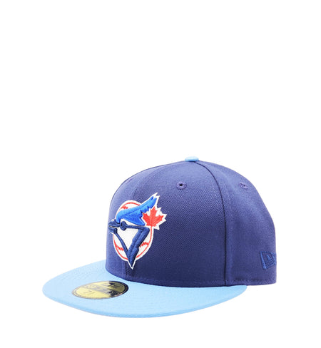 MEN'S 5950 BLUE JAYS LIGHT NAVY STEEL BLUE FITTED HAT