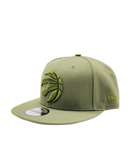 950 TORONTO RAPTORS ALL OLIVE SNAPBACK HAT