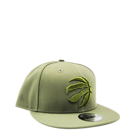 950 TORONTO RAPTORS ALL OLIVE SNAPBACK HAT