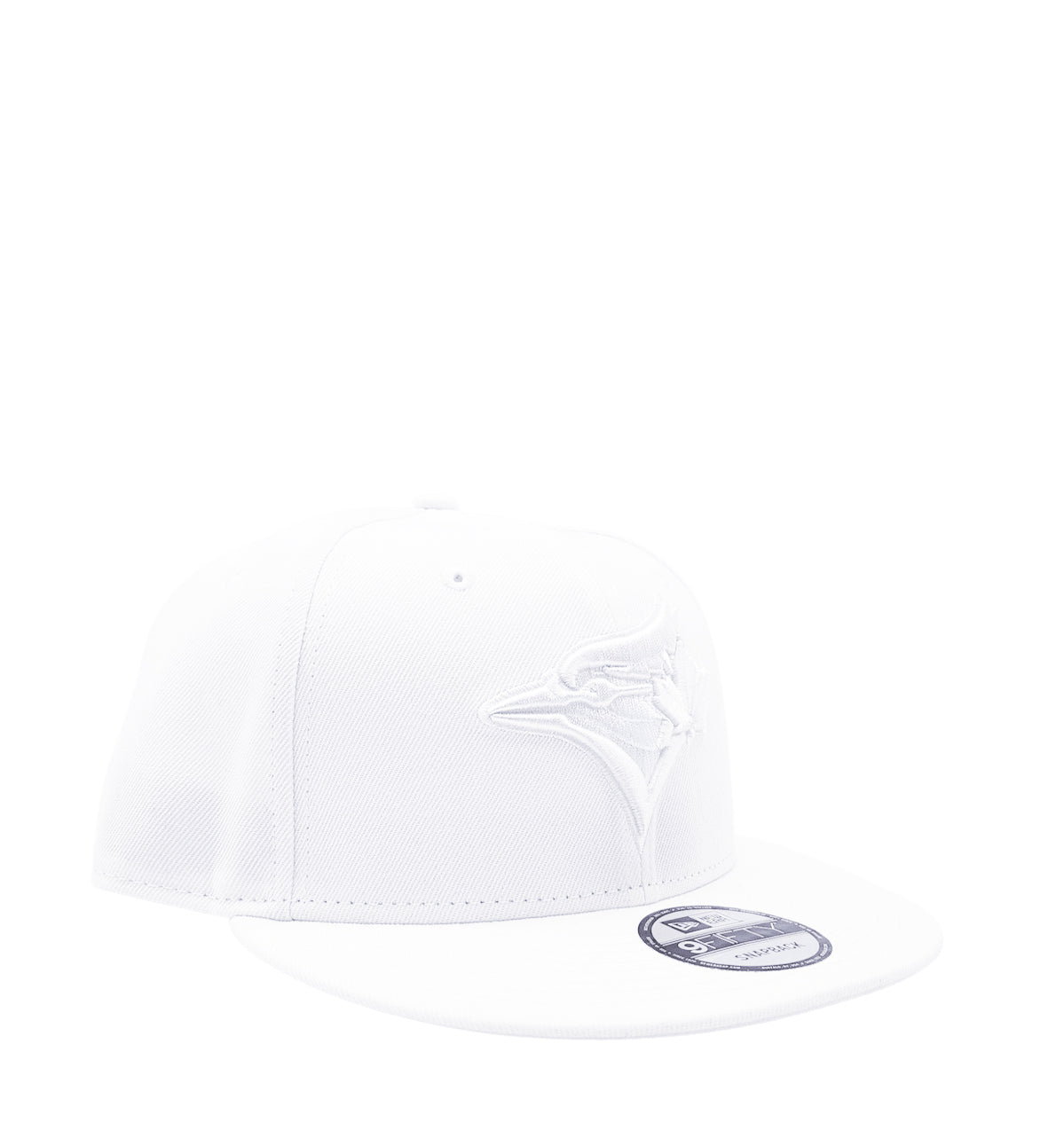 9FIFTY MLB TORONTO BLUE JAYS WHITE ON WHITE SNAPBACK HAT