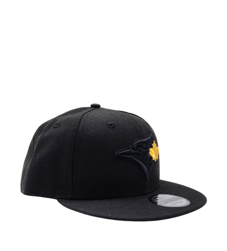 950 TORONTO BLUE JAYS GOLD LEAF LOGO ON BLACK SNAPBACK