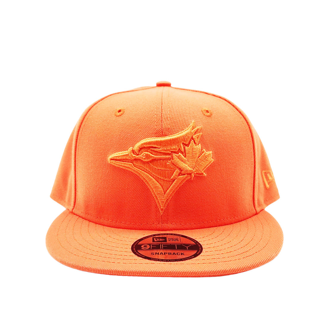 9FIFTY NEW ERA MEN'S MLB TORONTO BLUE JAYS ORANGE SNAPBACK HAT