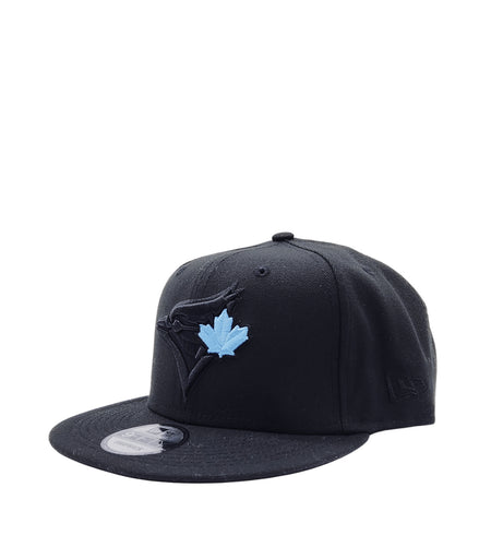 950 TORONTO BLUE JAYS BLACK WITH BLUE LEAF SNAPBACK HAT