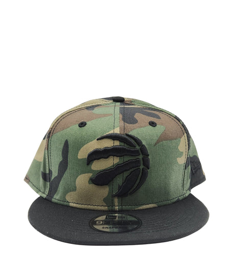 MEN'S 950 NEW ERA NBA TORONTO RAPTORS BLACK/GREEN CAMO SNAPBACK HAT