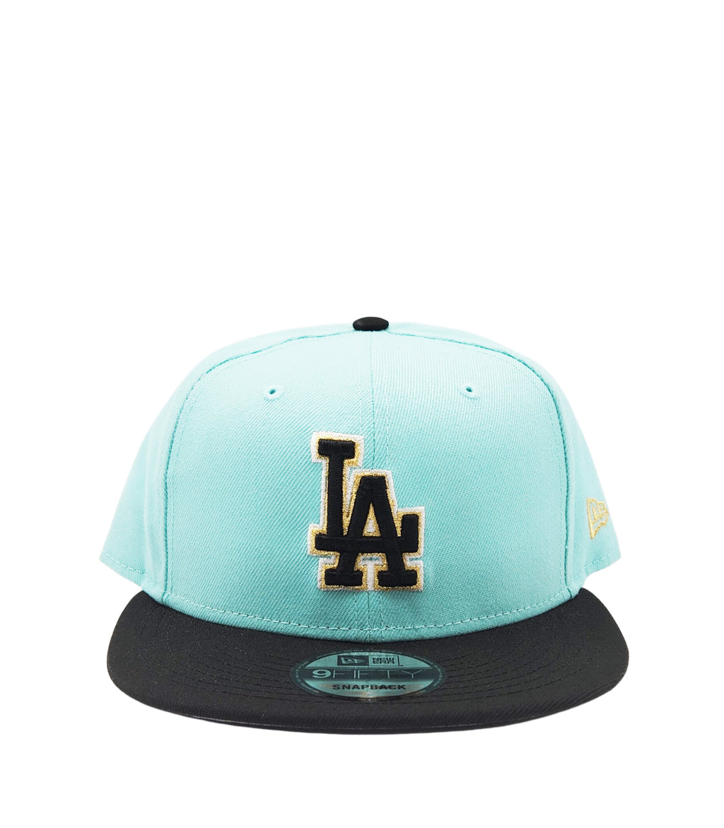 9FIFTY NEW ERA LOS ANGELES DODGERS TEAL SNAPBACK HAT