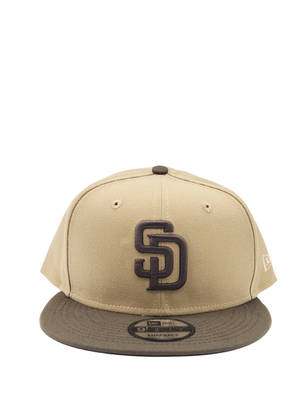 9FIFTY NEW ERA SAN DIEGO PADRES KHAKI/BROWN SNAPBACK HAT