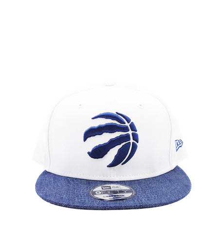 MEN'S 950 NEW ERA TORONTO RAPTORS WHITE/DENIM SNAPBACK HAT