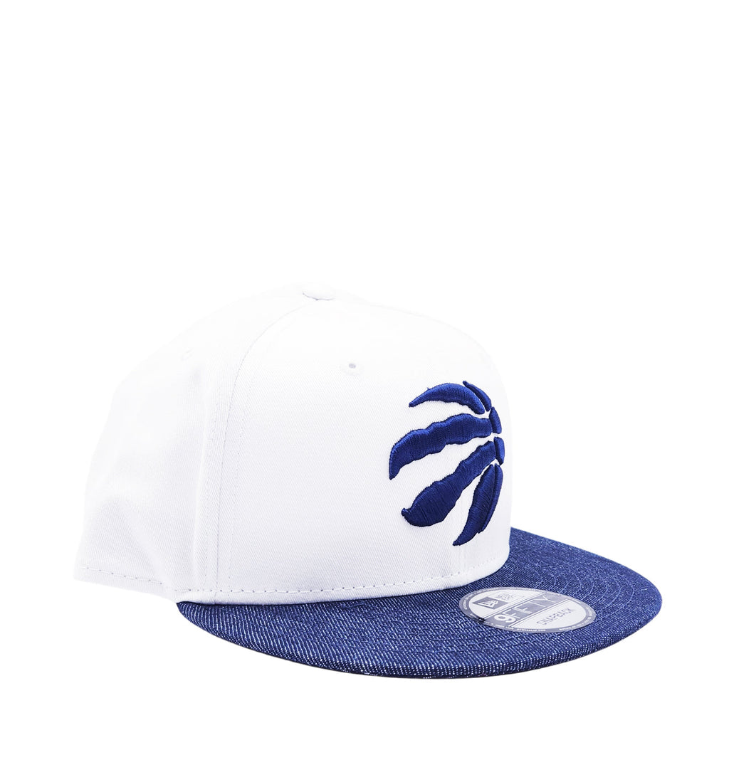 MEN'S 950 NEW ERA TORONTO RAPTORS WHITE/DENIM SNAPBACK HAT