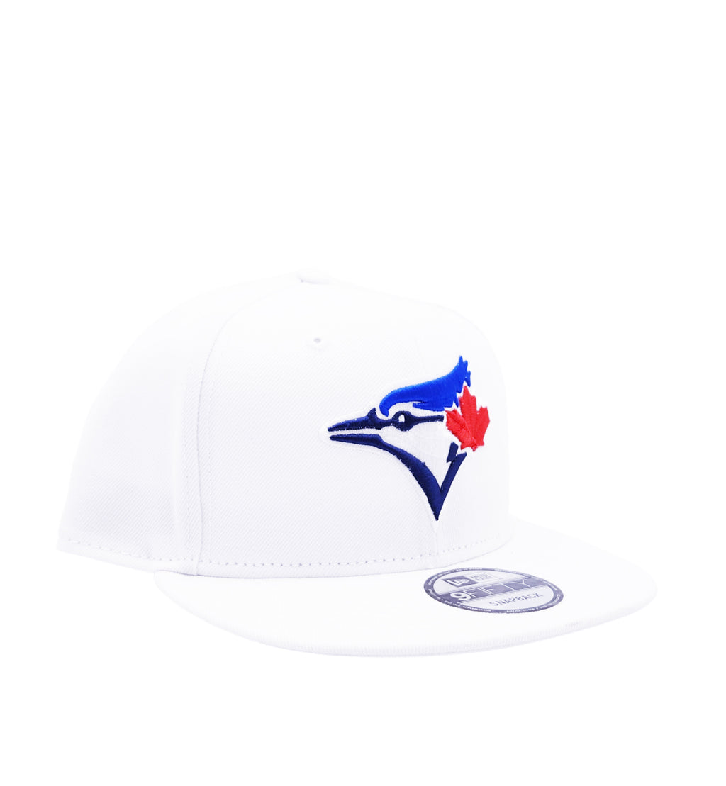 950 TORONTO BLUE JAYS BLUE/RED ON WHITE SNAPBACK