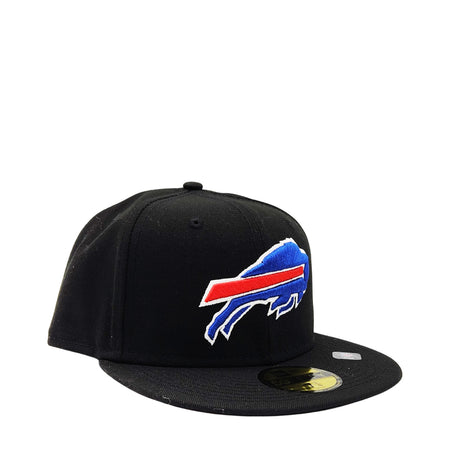 59FIFTY NEW ERA BUFFALO BILLS BLACK FITTED HAT