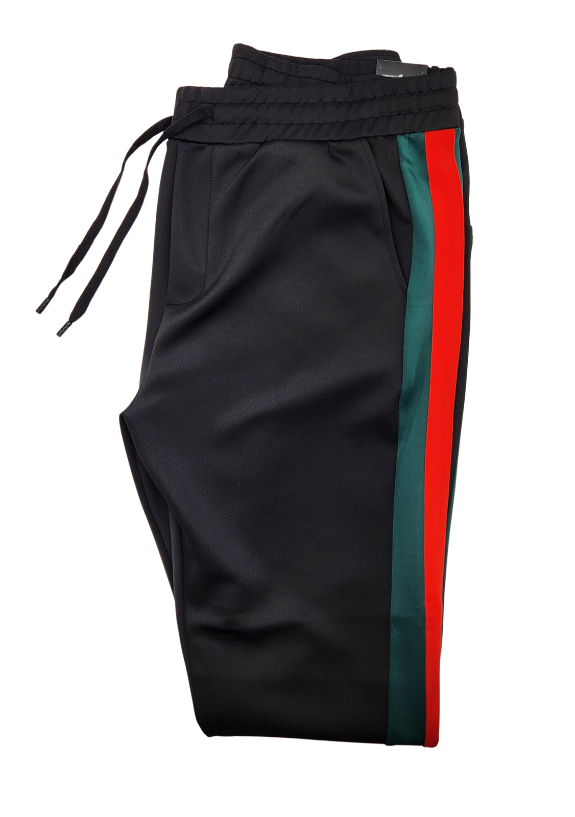2 PCS VIP TRACKSUIT WITH HOOD (BLACK/RED/GREEN)