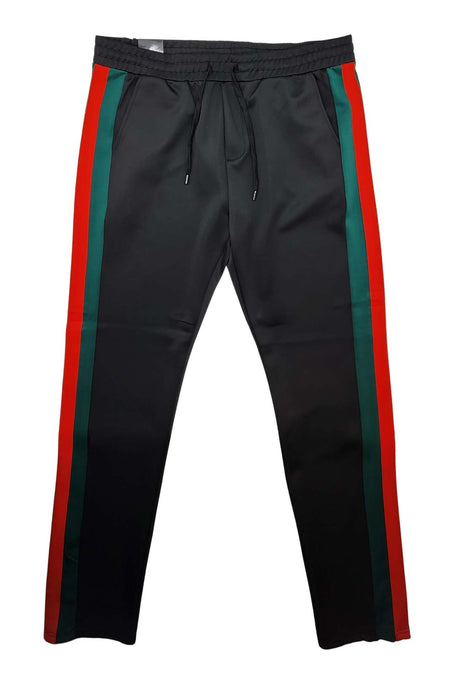 2 PCS VIP TRACKSUIT WITH HOOD (BLACK/RED/GREEN)