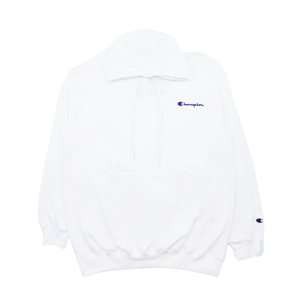 CHAMPION EMBROIDED LOGO TRACKSUIT (BIG&TALL) (WHITE)