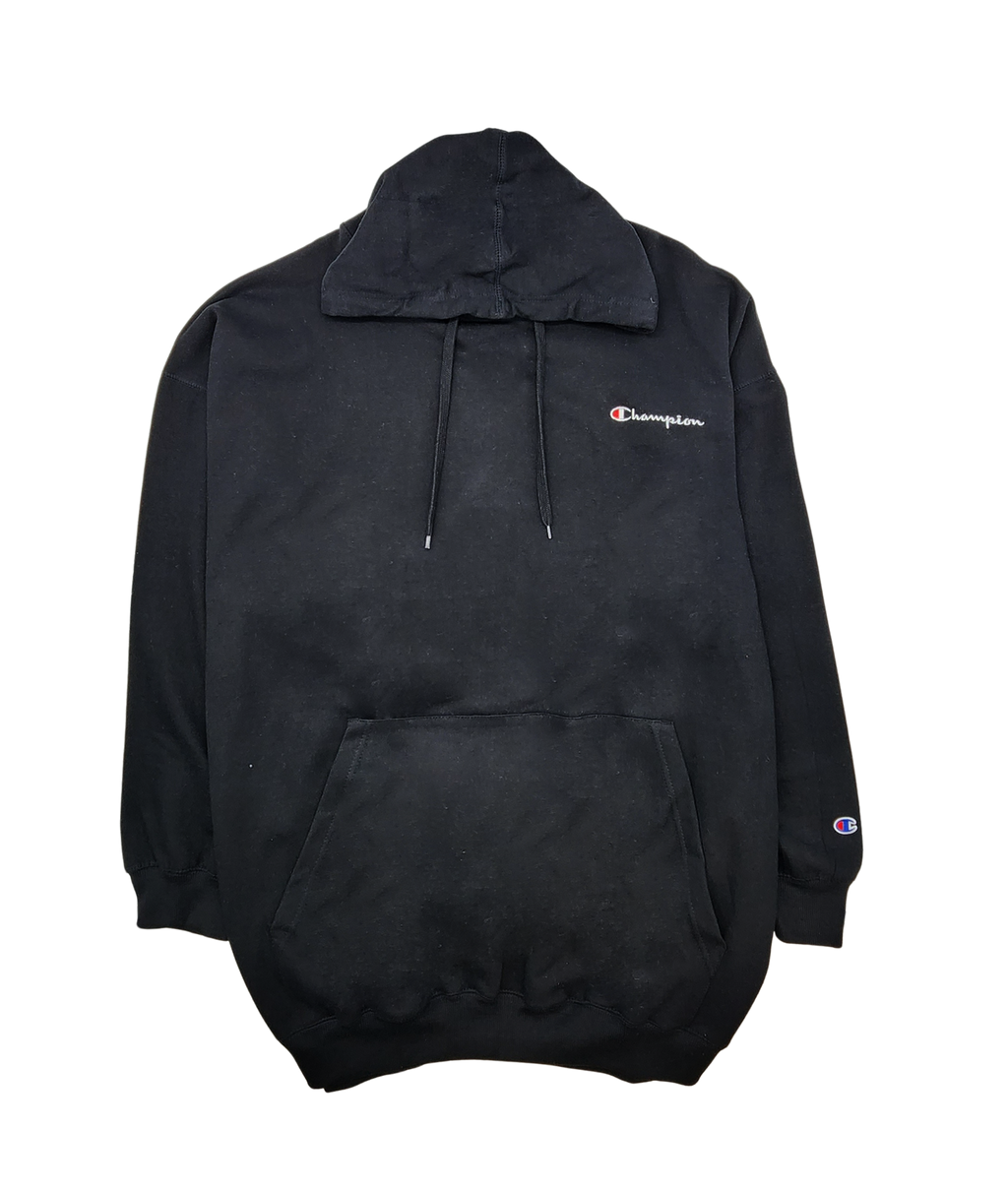 CHAMPION EMBROIDED LOGO TRACKSUIT (BIG&TALL) (BLACK)