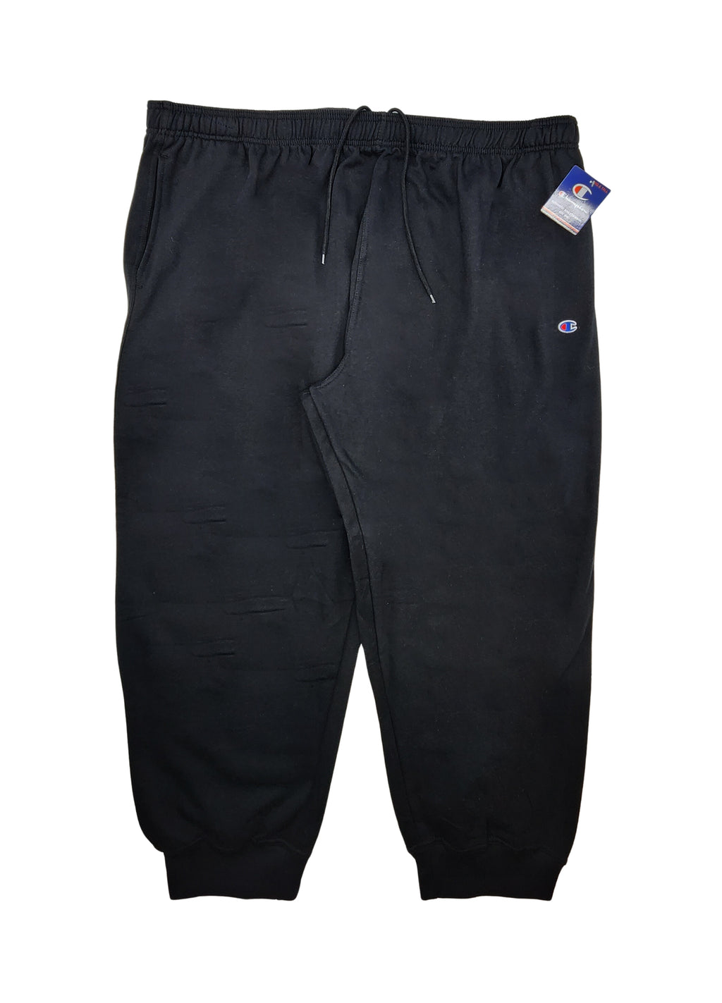 CHAMPION EMBROIDED LOGO TRACKSUIT (BIG&TALL) (BLACK)