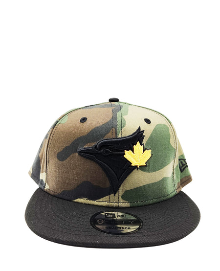 MEN'S TORONTO BLUEJAYS 950 WCAMO BLACK GOLD LEAF SNAPBACK