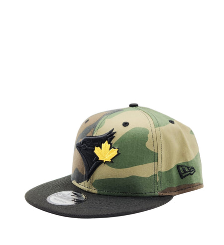 MEN'S TORONTO BLUEJAYS 950 WCAMO BLACK GOLD LEAF SNAPBACK