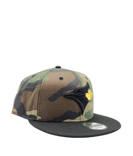 MEN'S TORONTO BLUEJAYS 950 WCAMO BLACK GOLD LEAF SNAPBACK