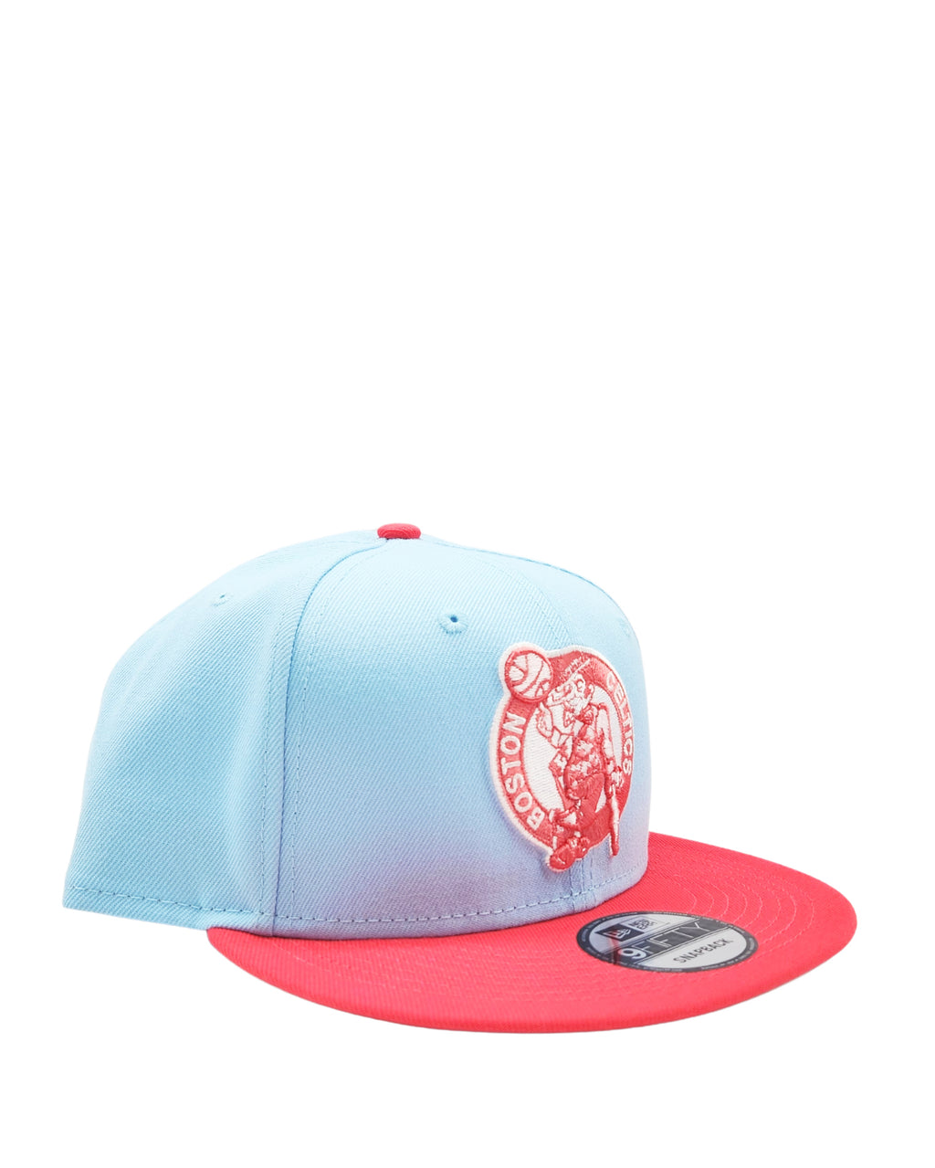 NEW ERA 9FIFTY BOSTON CELTICS 2T COLOR PACK SKYBLUE/RED SNAPBACK