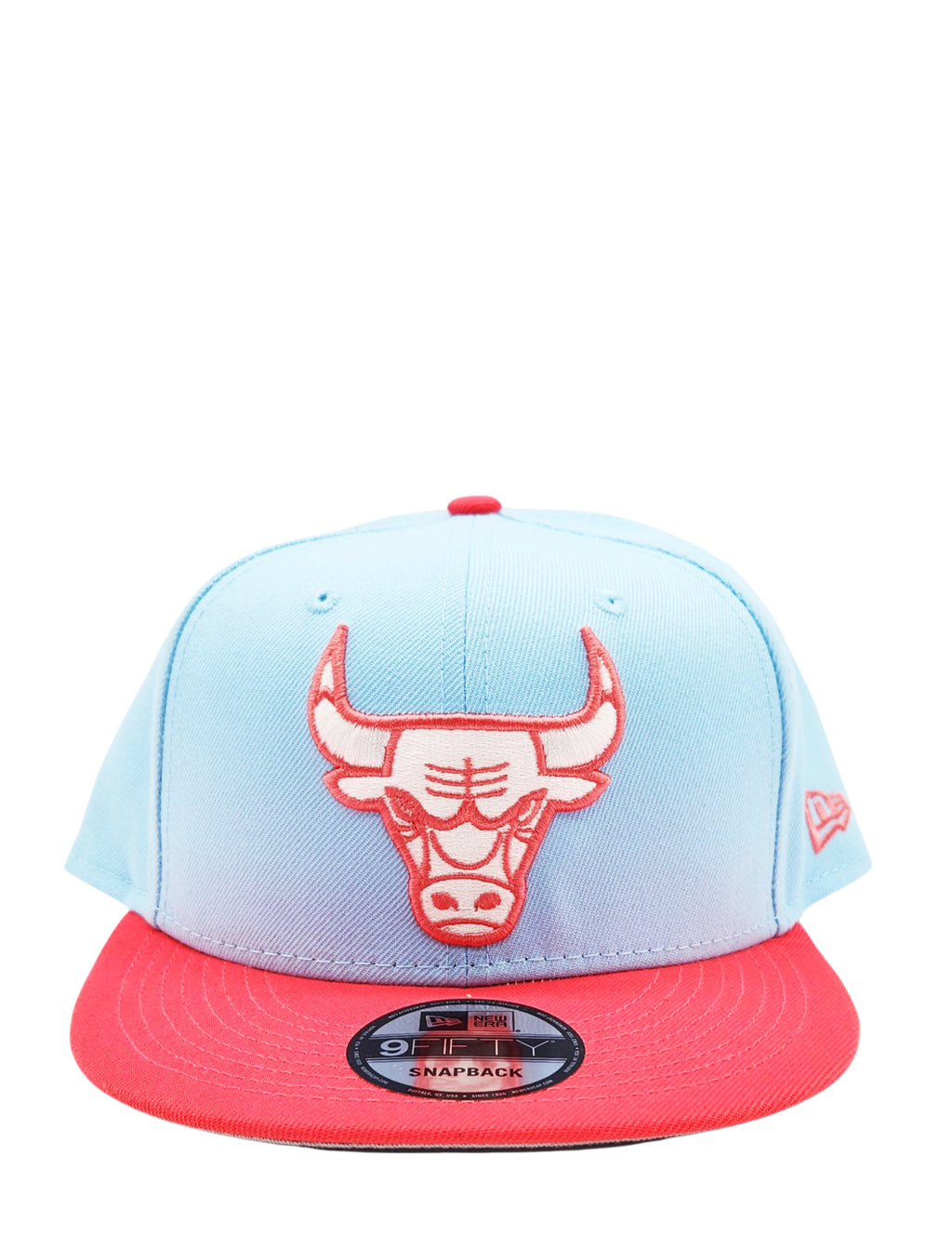 NEW ERA 9FIFTY NEW ERA CHICAGO BULLS 2T COLOR PACK SKYBLUE/RED SNAPBACK