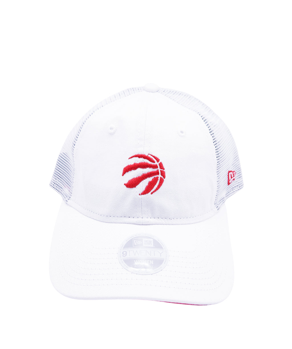 9TWENTY NEW ERA TORONTO RAPTORS WOMEN'S WHITE ADJUSTABLE CAP