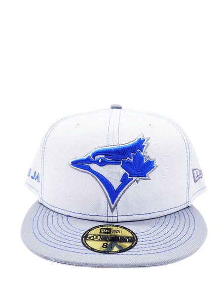 NEW ERA 59FIFTY TORONTO BLUE JAYS GREY/ROYAL FITTED HAT