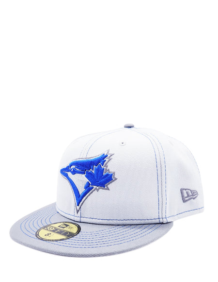 NEW ERA 59FIFTY TORONTO BLUE JAYS GREY/ROYAL FITTED HAT