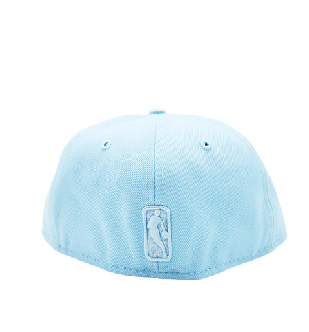 NEW ERA 59FIFTY TORONTO RAPTORS SKY BLUE FITTED HAT