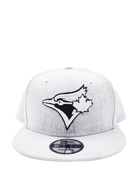 950 TORONTO BLUE JAYS GREY/BLACK ON GREY SNAPBACK HAT
